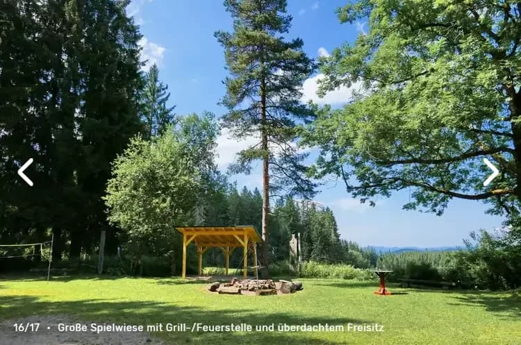 Einblick in den Veranstaltungsort Naturfreundehaus Hirzwald
